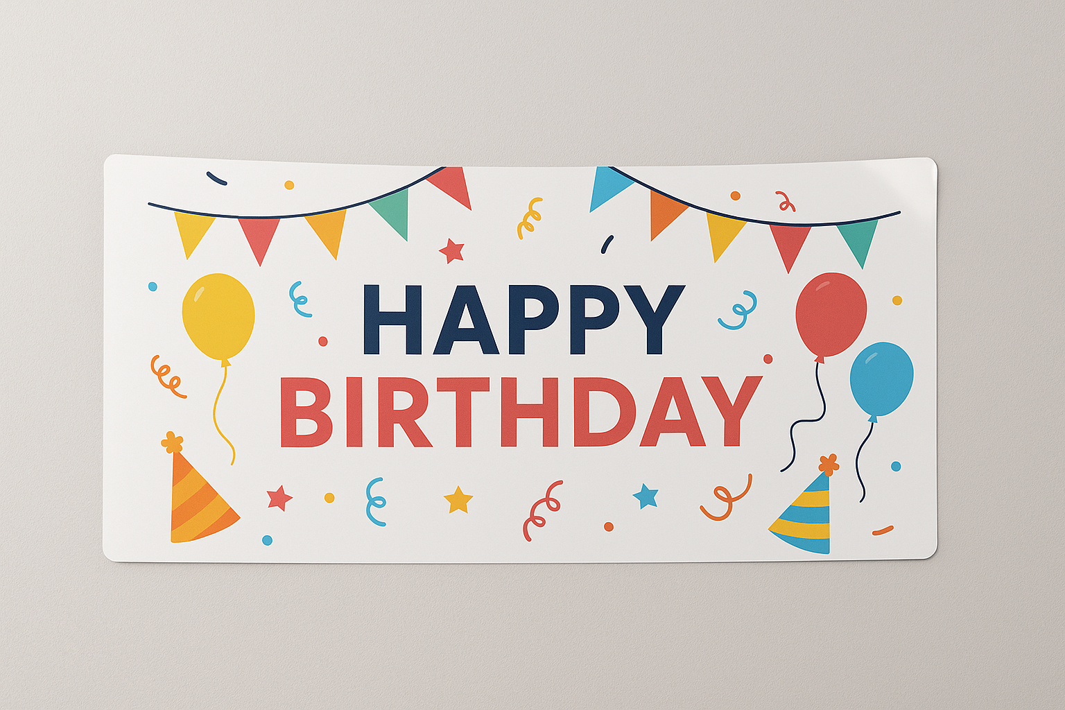 Adhesive Banner