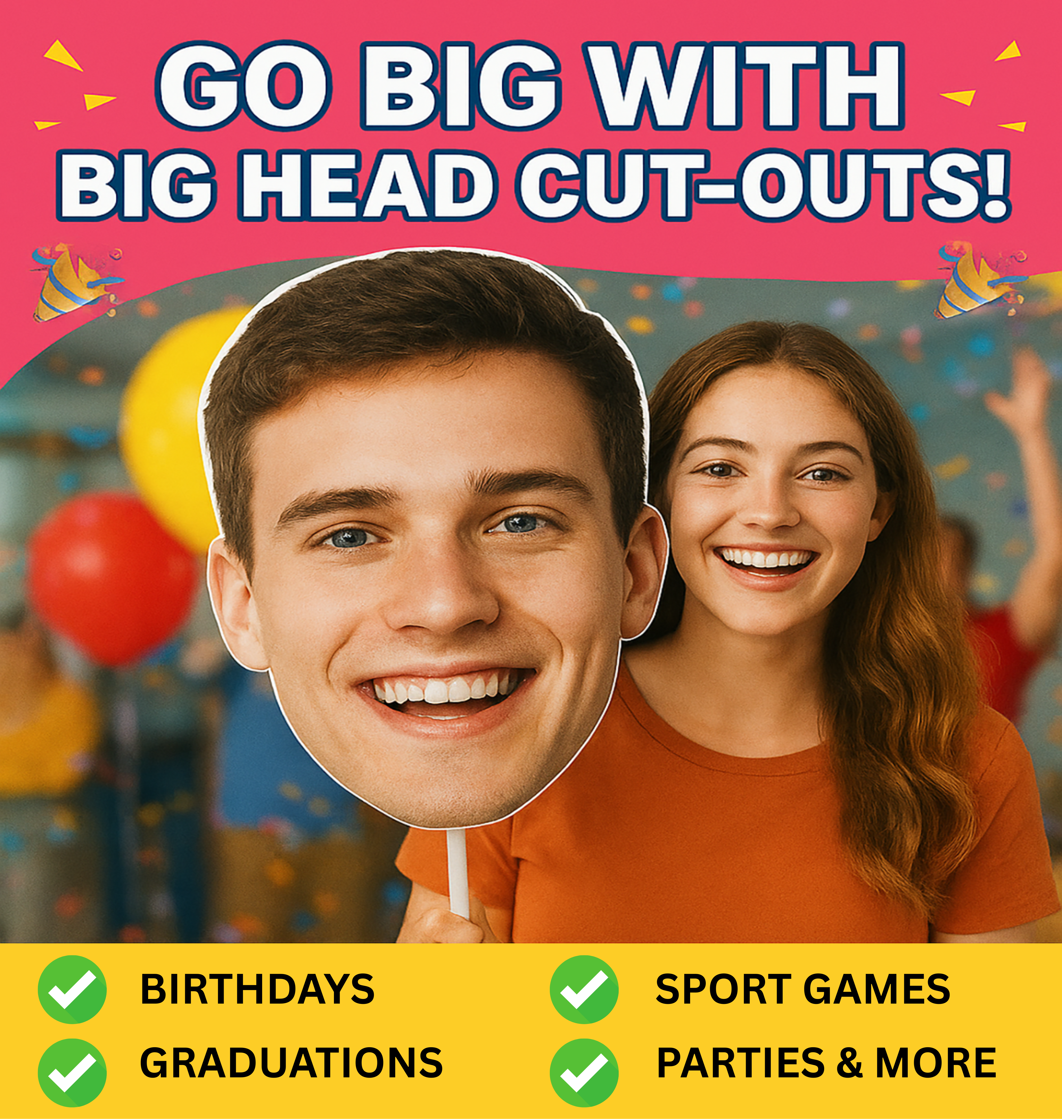 Big Head Cut-out